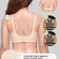 Scalloped Seamless Full Coverage Convertible Bra