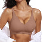 Scalloped Wireless Push Up Bras