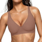 Deep V Push Up Bras No Underwire