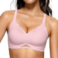 Scalloped Wireless Bras with  Mesh