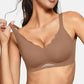Scalloped Wireless Bras with  Mesh