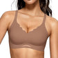 Scalloped Wireless Bras with  Mesh