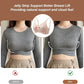Scalloped Wireless Push Up Bras