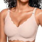Scalloped Seamless Full Coverage Convertible Bra